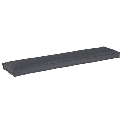 Conjunto de Almofadas para Palete 2 pcs Antracite