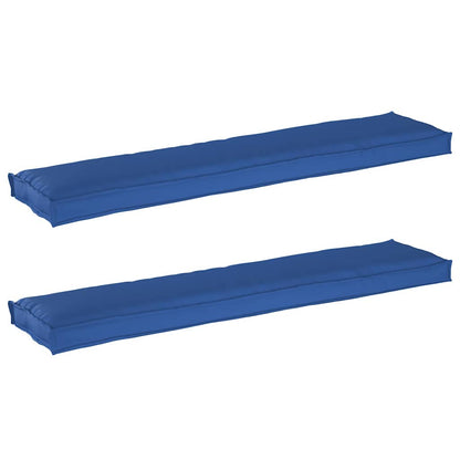 Conjunto de Almofadas para Palete 2 pcs Azul real