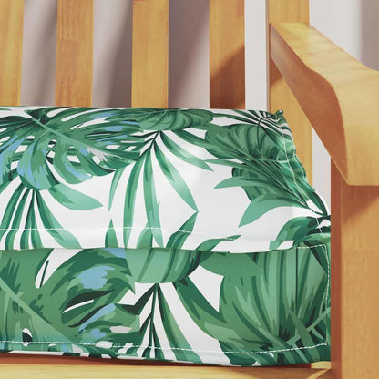 Conjunto de Almofadas para Palete Floral 2 pcs Padrão de folhas
