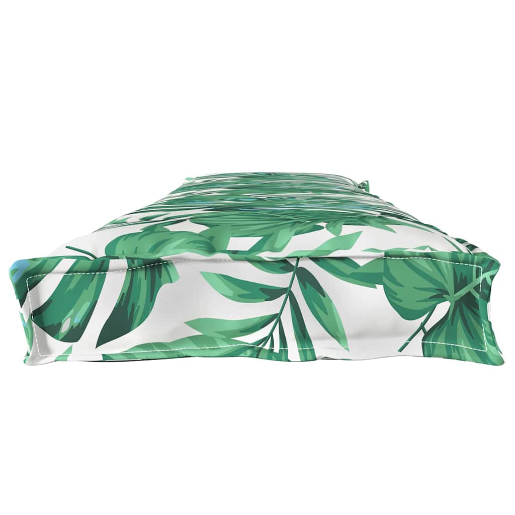 Conjunto de Almofadas para Palete Floral 2 pcs Padrão de folhas