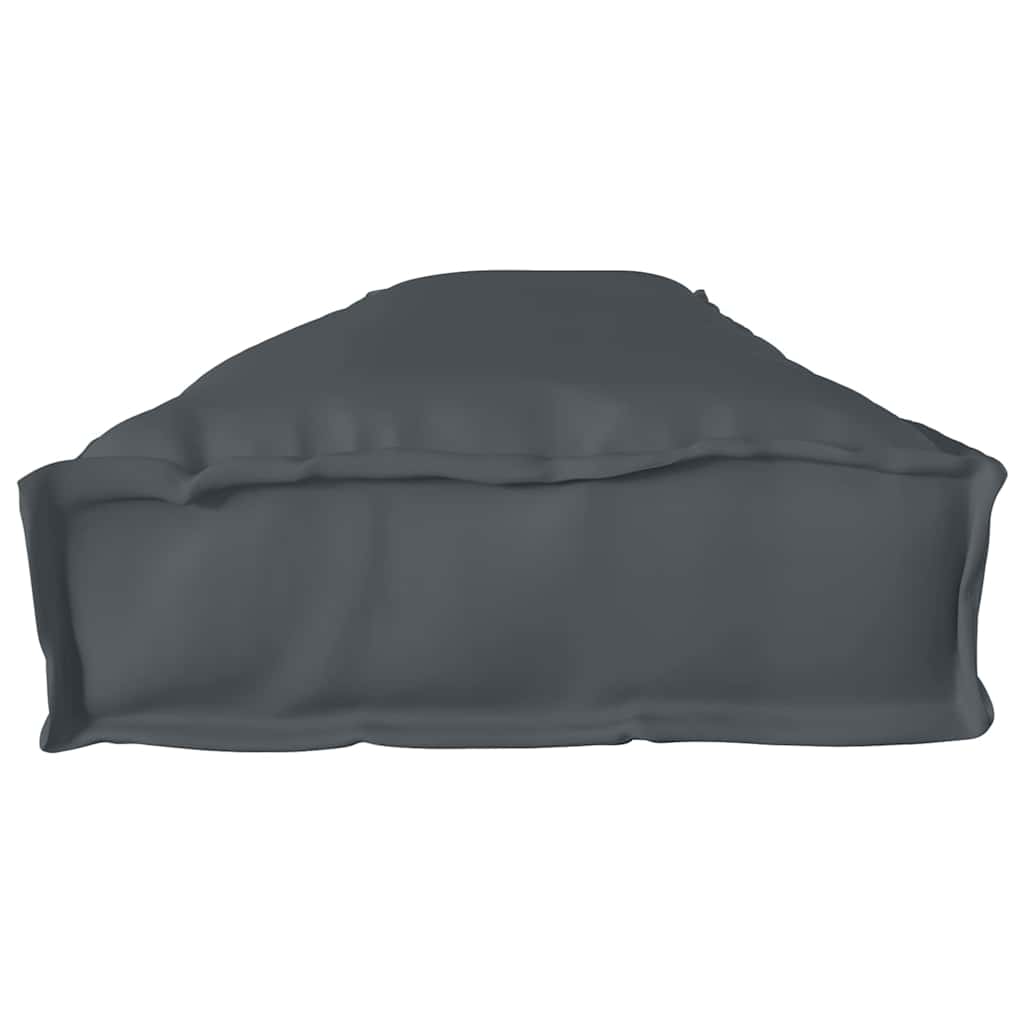 Conjunto de Almofadas para Palete 2 pcs Antracite