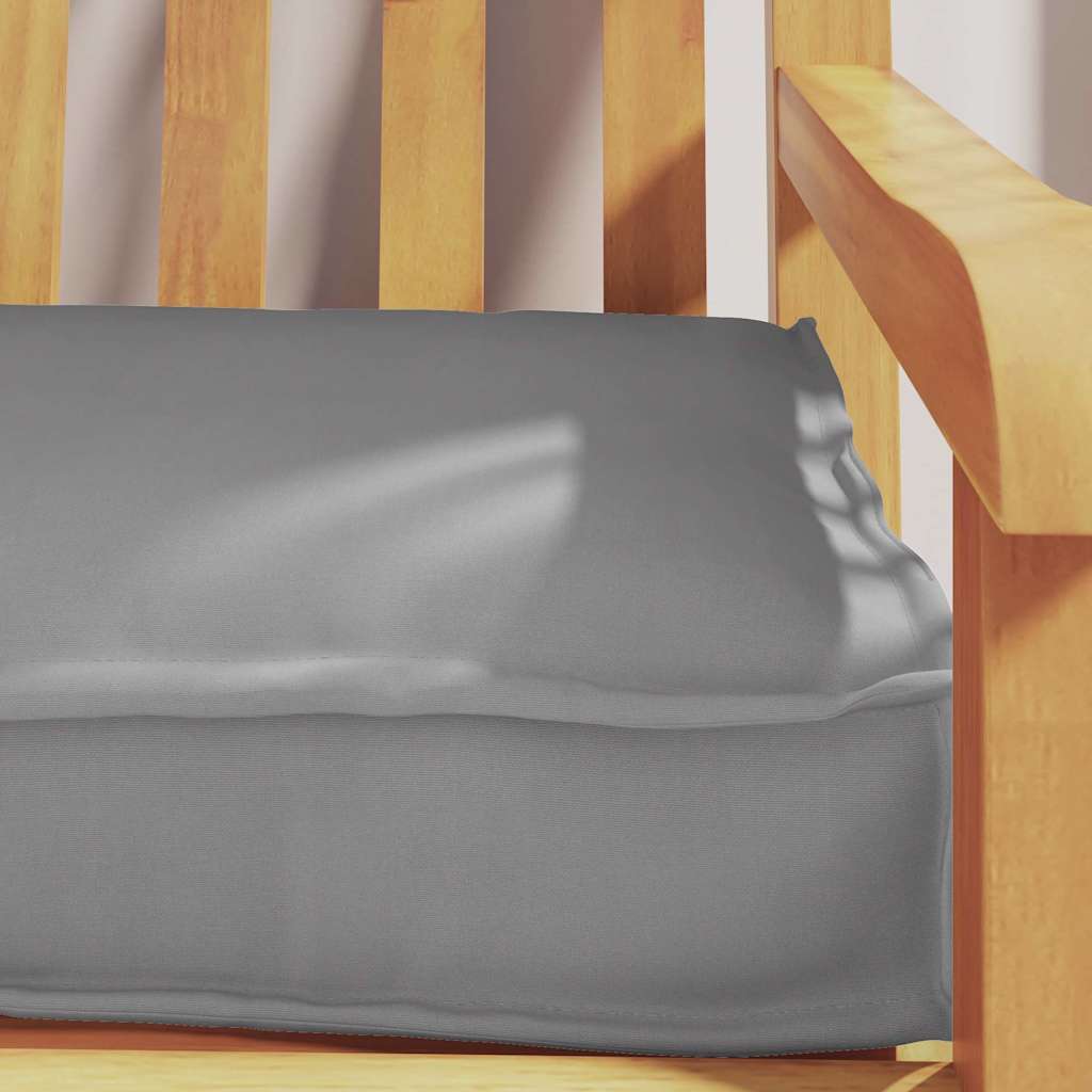 Conjunto de Almofadas para Palete 2 pcs Cinzeto 200 x 40 x 8 cm