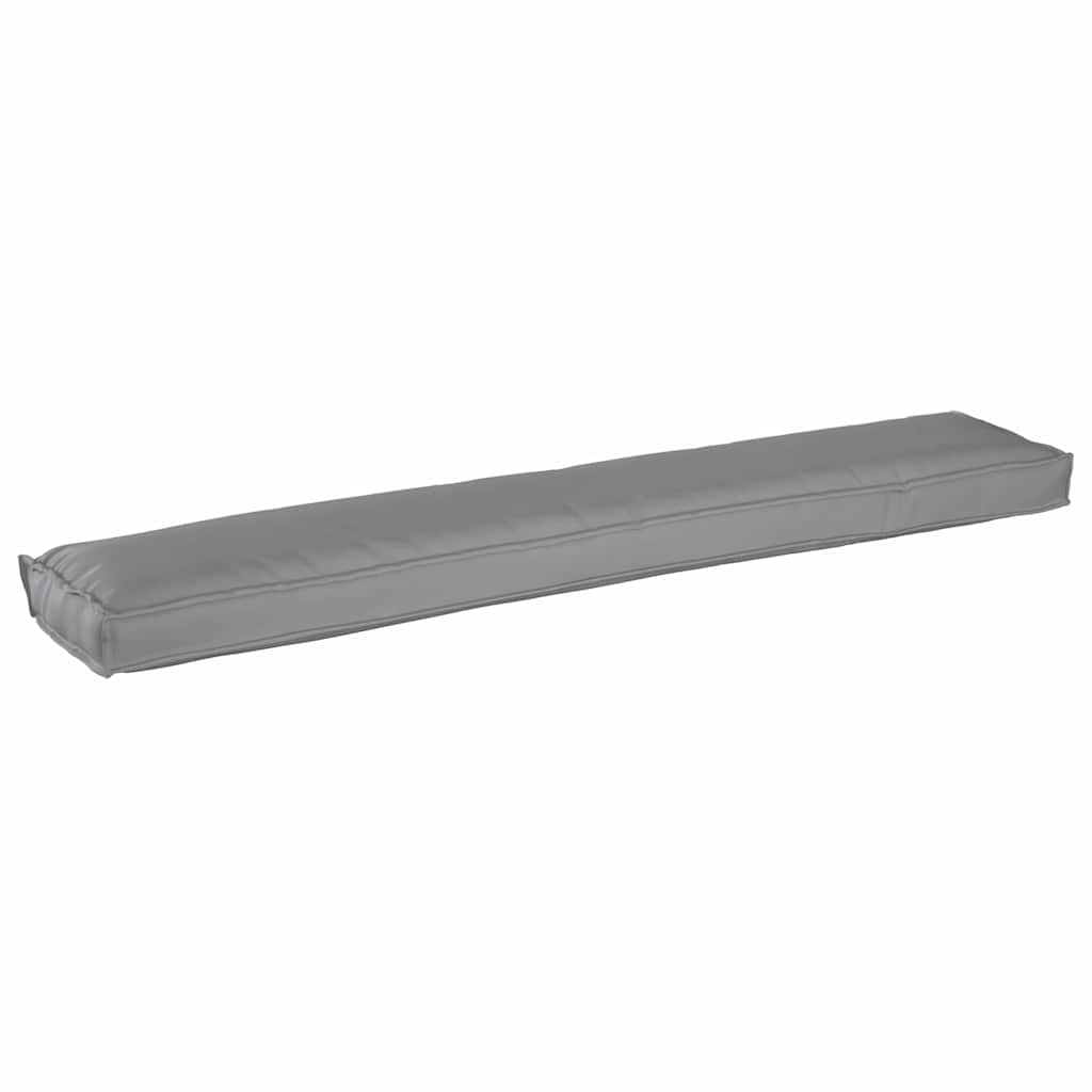 Conjunto de Almofadas para Palete 2 pcs Cinzeto 200 x 40 x 8 cm
