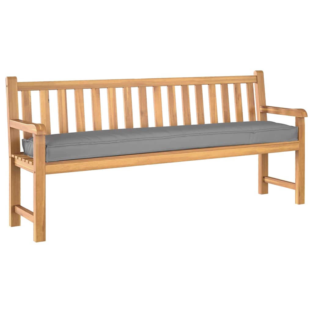 Conjunto de Almofadas para Palete 2 pcs Cinzeto 200 x 40 x 8 cm
