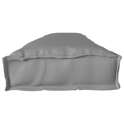 Conjunto de Almofadas para Palete 2 pcs Cinzeto 200 x 40 x 8 cm