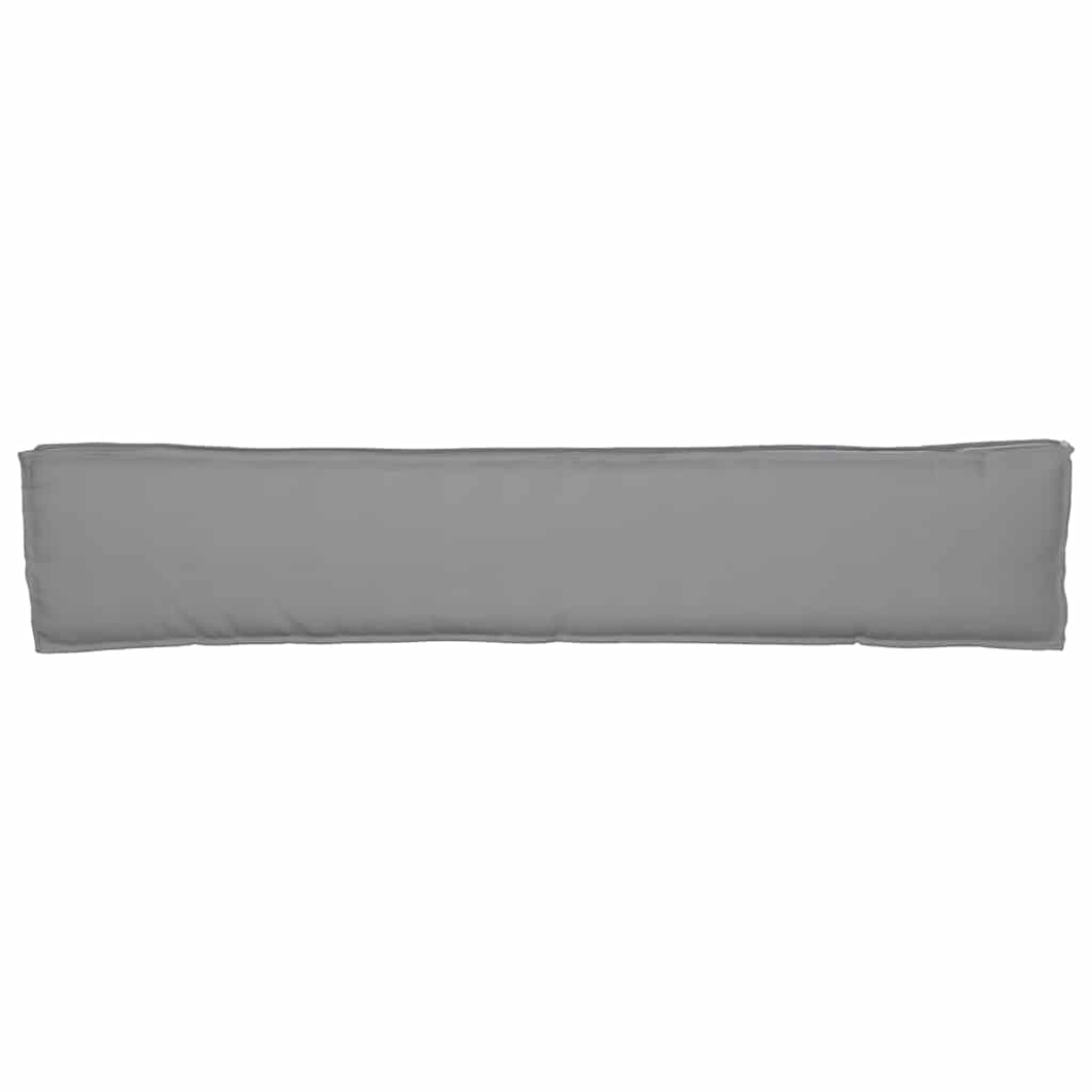 Conjunto de Almofadas para Palete 2 pcs Cinzeto 200 x 40 x 8 cm