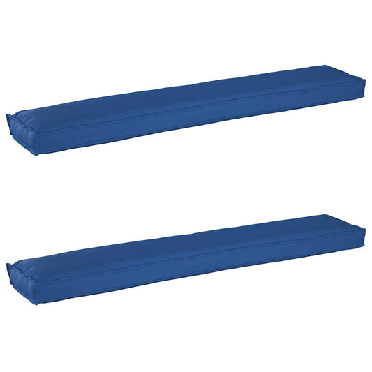 Conjunto de Almofadas para Palete 2 pcs Azul real