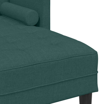 Conjunto de Sofás Verde Escuro 173 x 131 x 67 cm tecido