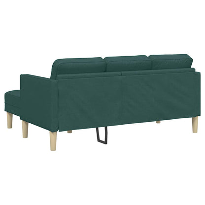 Conjunto de Sofás Verde Escuro 173 x 131 x 67 cm tecido