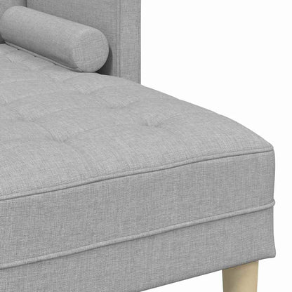 Conjunto de Sofás Cinza Nuvem 173 x 131 x 67 cm tecido