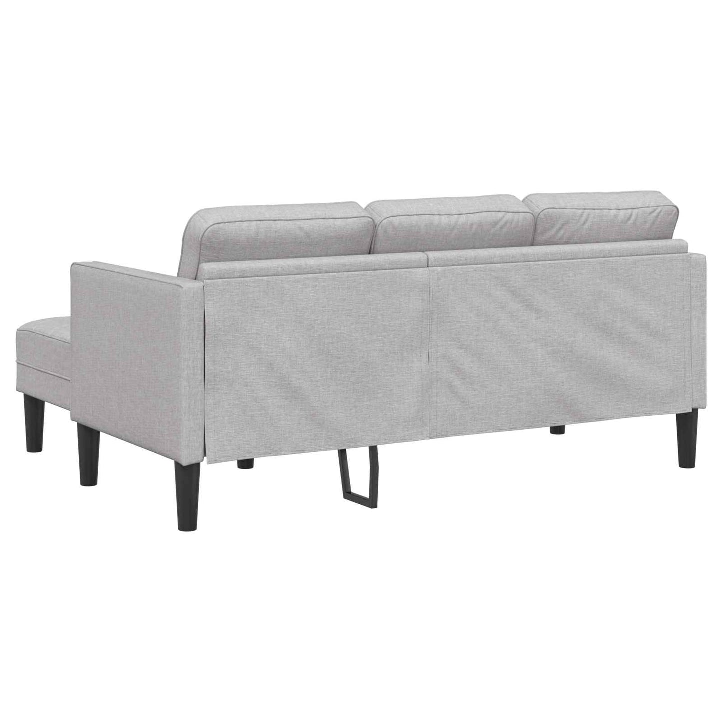 Conjunto de Sofás Cinza Nuvem 173 x 131 x 67 cm Poliéster
