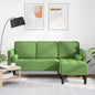 Conjunto de Sofás Verde claro 173 x 131 x 67 cm Veludo