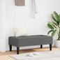 banco Cinzento escuro 113 x 57 x 39 cm tecido
