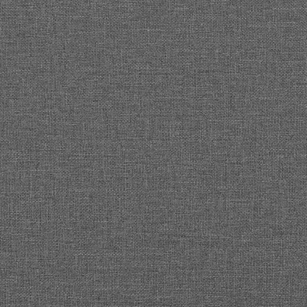 banco Cinzento escuro 113 x 57 x 39 cm tecido