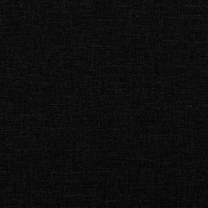 banco Preto 113 x 57 x 39 cm tecido