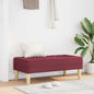 banco vermelho tinto 113 x 57 x 39 cm tecido