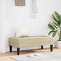 banco Creme 113 x 57 x 39 cm tecido