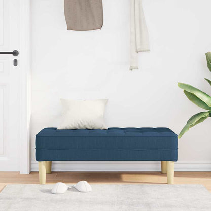 banco Azul 113 x 57 x 39 cm tecido