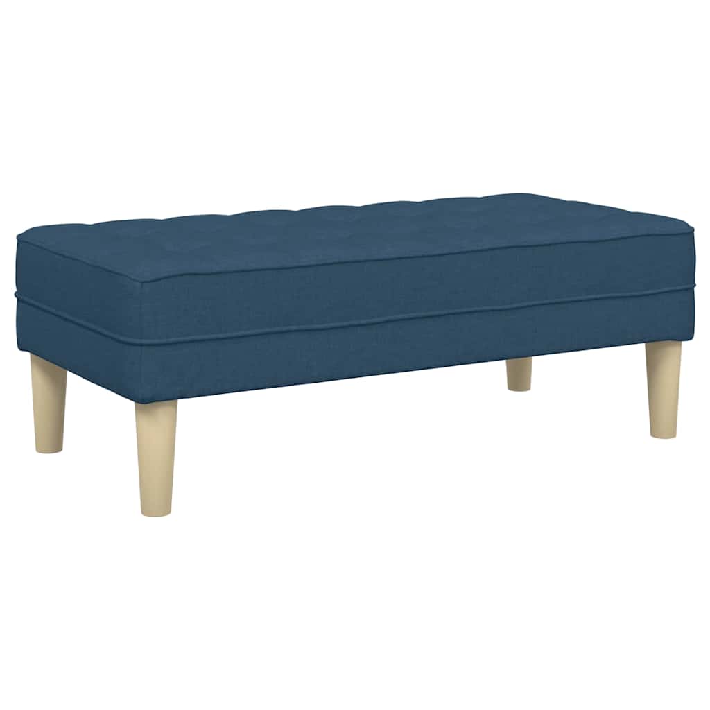 banco Azul 113 x 57 x 39 cm tecido