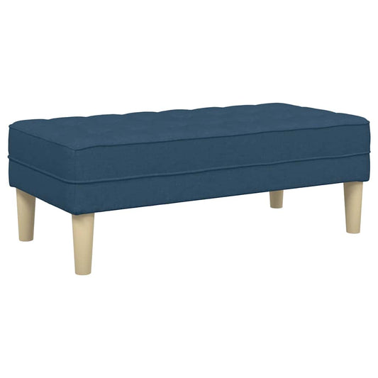 banco Azul 113 x 57 x 39 cm tecido