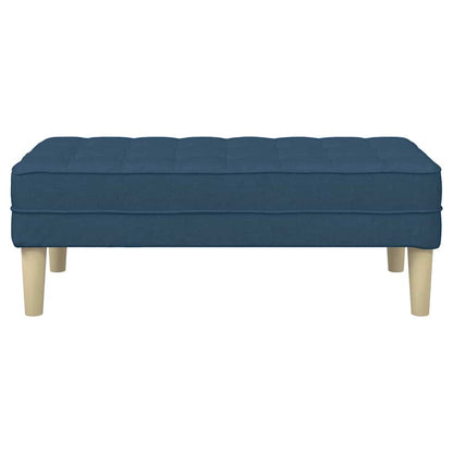 banco Azul 113 x 57 x 39 cm tecido