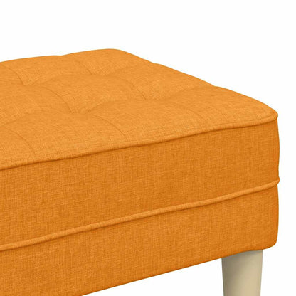 banco Amarelo Escuro 113 x 57 x 39 cm tecido