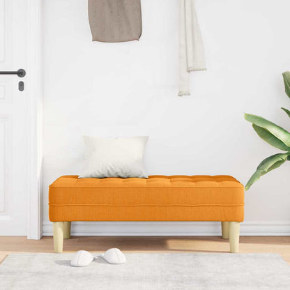 banco Amarelo Escuro 113 x 57 x 39 cm tecido