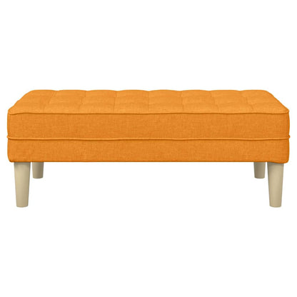 banco Amarelo Escuro 113 x 57 x 39 cm tecido