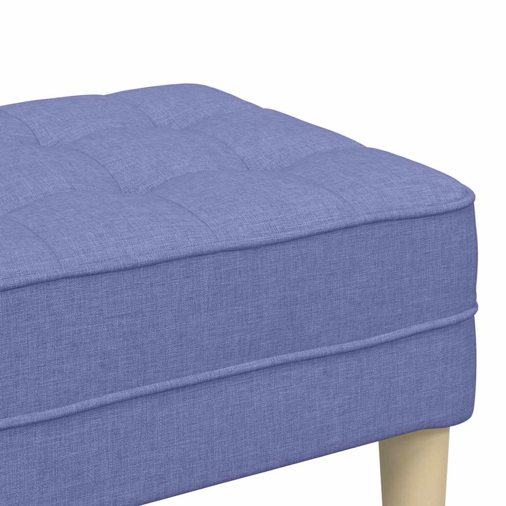 banco Jeans Azul 113 x 57 x 39 cm tecido