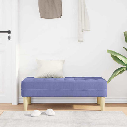 banco Jeans Azul 113 x 57 x 39 cm tecido