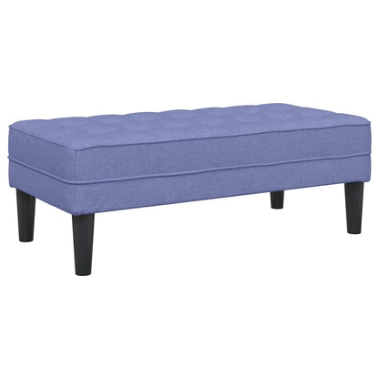 banco Jeans Azul 113 x 57 x 39 cm tecido