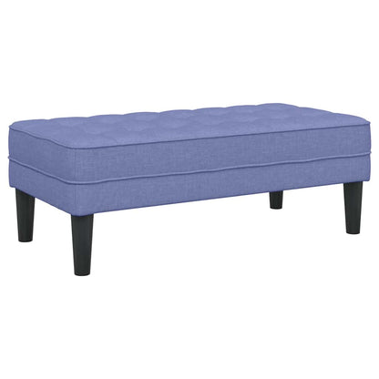 banco Jeans Azul 113 x 57 x 39 cm tecido