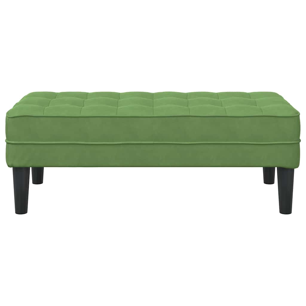 banco Verde claro 113 x 57 x 39 cm Veludo