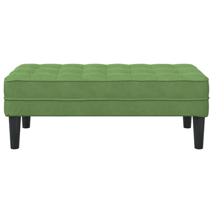 banco Verde claro 113 x 57 x 39 cm Veludo