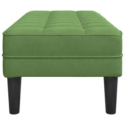 banco Verde claro 113 x 57 x 39 cm Veludo