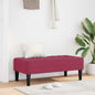 banco Vinho Vermelho 113 x 57 x 39 cm Veludo