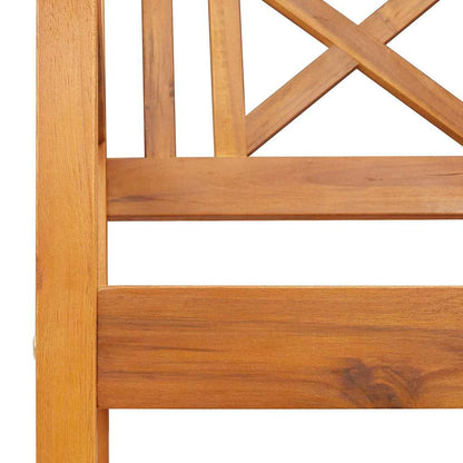 Banco de jardim Castanho 180 x 56 x 90 cm