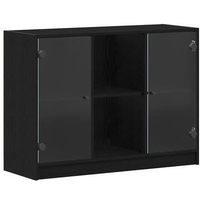 Buffet Carvalho Preto 100 x 37 x 75.5 cm