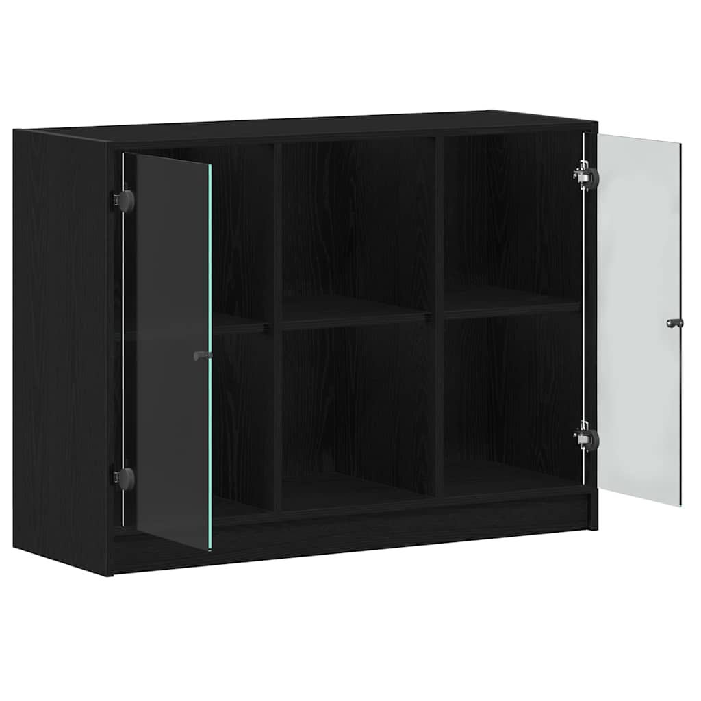 Buffet Carvalho Preto 100 x 37 x 75.5 cm