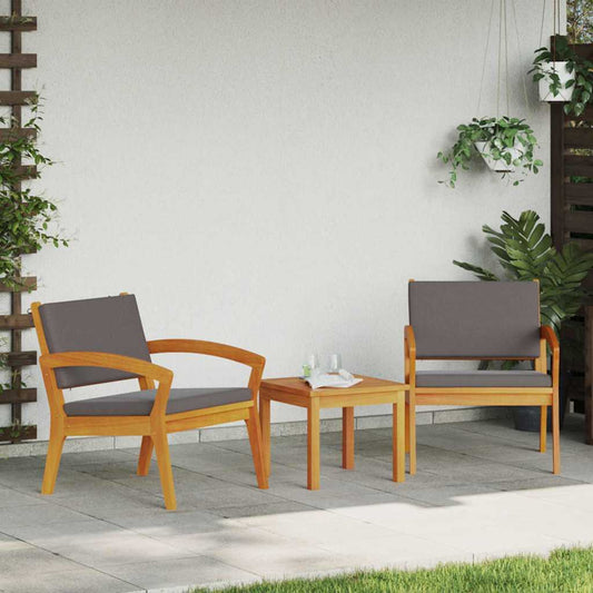 Conjunto bistro Castanho 45 x 45 x 38cm