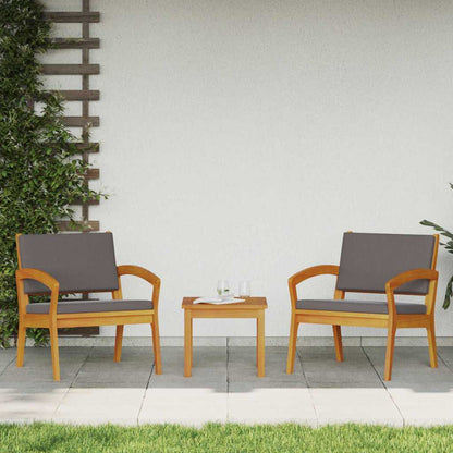 Conjunto bistro Castanho 45 x 45 x 38cm