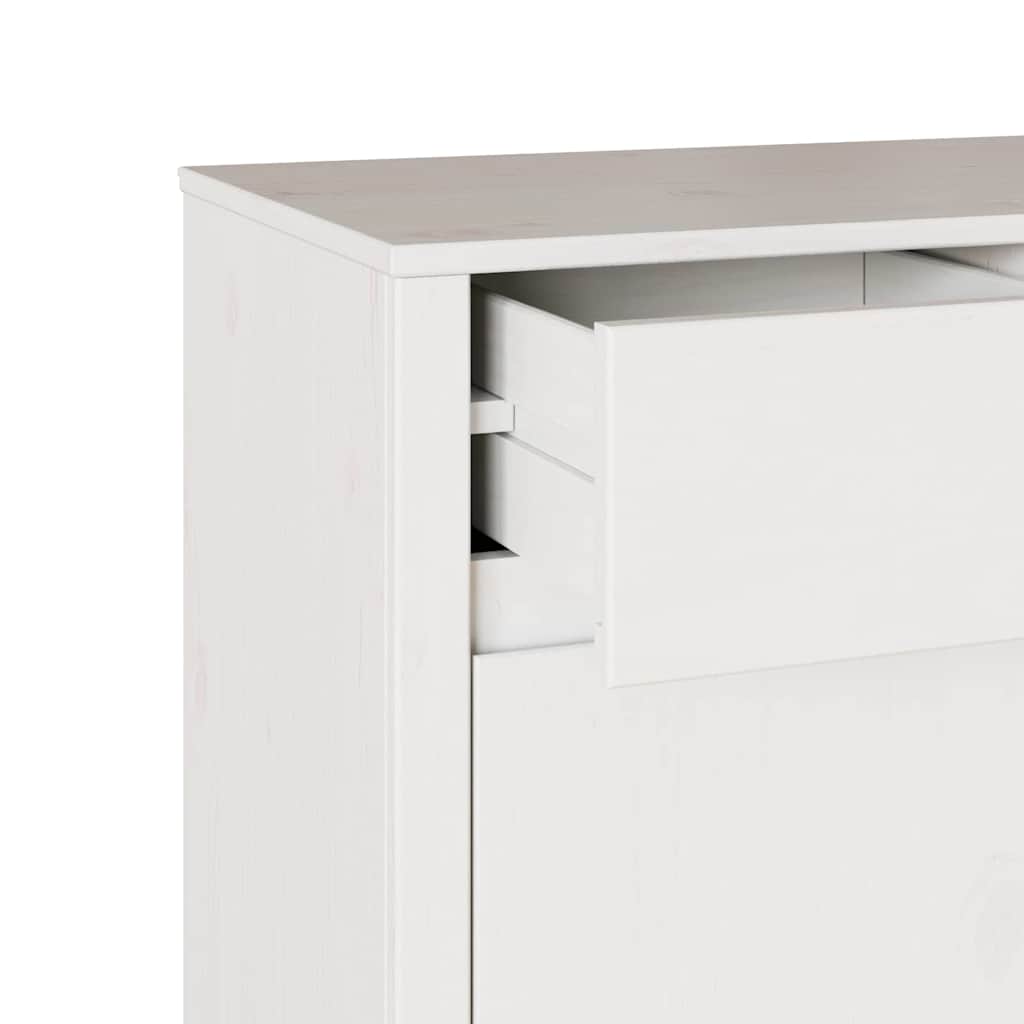 Buffet Drammen Branco 79 x 43 x 75,5 cm Madeira de pinho maciça