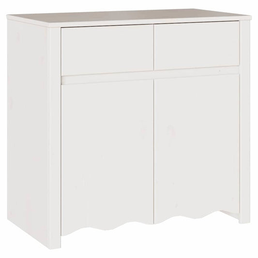 Buffet Drammen Branco 79 x 43 x 75,5 cm Madeira de pinho maciça