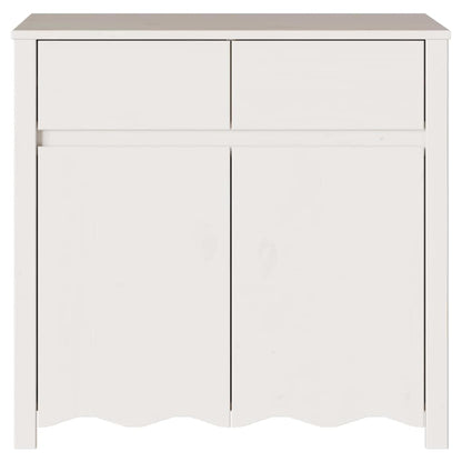 Buffet Drammen Branco 79 x 43 x 75,5 cm Madeira de pinho maciça