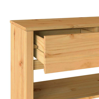 Aparador com gaveta Drammen Carvalho 89.5 x 37 x 73 cm