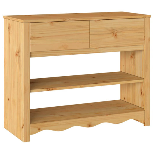 Aparador com gaveta Drammen Carvalho 89.5 x 37 x 73 cm