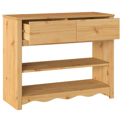 Aparador com gaveta Drammen Carvalho 89.5 x 37 x 73 cm