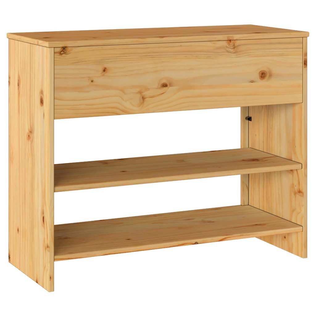 Aparador com gaveta Drammen Carvalho 89.5 x 37 x 73 cm