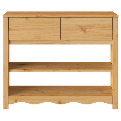 Aparador com gaveta Drammen Carvalho 89.5 x 37 x 73 cm