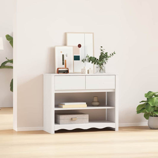 Aparador com gaveta Drammen Branco 89.5 x 37 x 73 cm